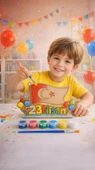 23 Nisan Ahşap Boyama Seti thumbnail 4