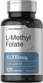 Horbaach L-Methylfolate MTHF 15000mcg 120 Caps thumbnail 1