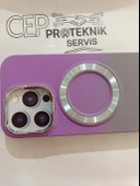 iPhone 14 Pro mor gri renkli kılıf thumbnail 3