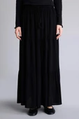 Defacto Z3406AZBK81 Siyah Basic Maxi Etek thumbnail 3