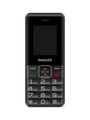 Philips E6105 4g Çift Sim Kartlı Tuşlu Cep Telefonu Siyah thumbnail 1