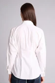 Defacto G8610AXWT34 Beyaz Fıtted Poplin Gömlek thumbnail 5