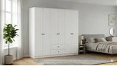 GARDIROP 6 KAPILI %100 MDF thumbnail 2