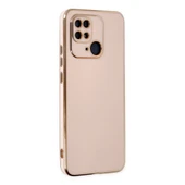 Redmi 10c Kılıf Volet Silikon - Pembe thumbnail 1