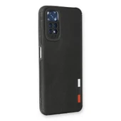 Redmi Note 11 Kılıf Loop Deri Silikon - Siyah thumbnail 2