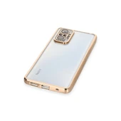 Redmi Note 10 Pro Kılıf Lensli Silikon - Gold thumbnail 3