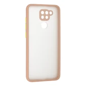 Redmi Note 9 Kılıf Montreal Silikon Kapak - Pembe thumbnail 3