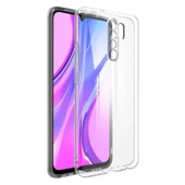 Redmi 9 Kılıf Lüx Şeffaf Silikon - Şeffaf thumbnail 2