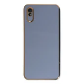 Redmi 9a Kılıf Volet Silikon - Mavi thumbnail 1