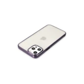 İphone 12 Pro Max Kılıf Element Silikon - Mor thumbnail 5