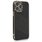 İphone 13 Pro Max Kılıf Volet Silikon - Siyah thumbnail 1