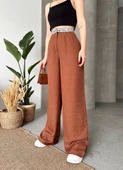 Flamlı kahve pantolon thumbnail 7