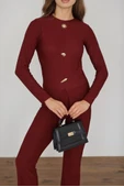 Ottoman alt üst takım bordo pt510442 thumbnail 5