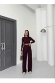 Bubble alt üst takım bordo pt510446 thumbnail 3