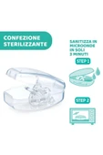 Chicco PhysioForma Soft 2'li Silikon Emzik 2-6 Ay Erkek thumbnail 3