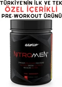 Gainup Nitromen Pre-Workout 407 gr 30 Servis - Pink Lemonade Flavored thumbnail 1