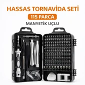 115 Parça Manyetik Uçlu Hassas Tornavida Seti thumbnail 1