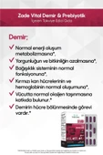 Zade Vital Iron Fe 30 Kapsül thumbnail 4