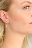 L Harf Bayan Küpe thumbnail 1