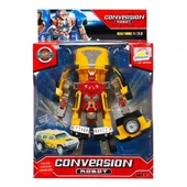 Nessiworld 1:32 Sesli ve Işıklı Dönüşebilen Robot thumbnail 1