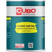 Cubo Metal Pas Boyası Beyaz 2,5 Litre thumbnail 1
