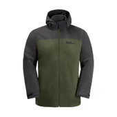 Jack Wolfskin Taubenberg 3IN1 Jacket Mont Yeşil thumbnail 1
