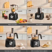 Karaca Mastermaid Power Multifunctional 10 in 1 Mutfak Robotu 2000W Black thumbnail 5