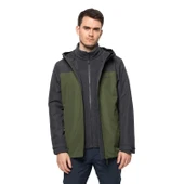 Jack Wolfskin Taubenberg 3IN1 Jacket Mont Yeşil thumbnail 4