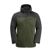Jack Wolfskin Taubenberg 3IN1 Jacket Mont Yeşil thumbnail 5