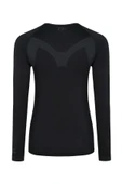 Thermoform Seamless Termal Sweatshirt Siyah thumbnail 6