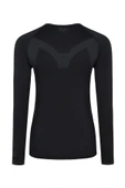 Thermoform Seamless Termal Sweatshirt Siyah thumbnail 3