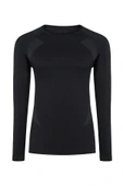 Thermoform Seamless Termal Sweatshirt Siyah thumbnail 1