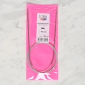 Loren Crafts 2.5 mm Çelik Misinalı Şiş 100 cm thumbnail 2