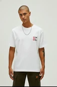 Bad Bear Beyond Erkek Beyaz Tshirt thumbnail 1
