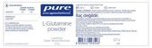 Pure Encapsulations L-Glutamine Powder 227 gr thumbnail 2