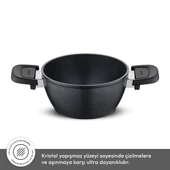 Emsan Diamente Derin Tencere 24 cm thumbnail 7