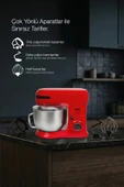 Fantom HM1500 Stand Mixer -Kırmızı thumbnail 8