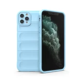 Newface iPhone 11 Pro Max Kılıf Optimum Silikon - Sky Blue thumbnail 1