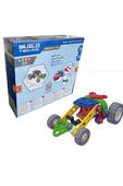 Build Technic Set, 63 Parça Tak-sök Ralli Arabası Block Yapı Seti thumbnail 5