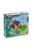 Build Technic Set, 63 Parça Tak-sök Ralli Arabası Block Yapı Seti thumbnail 3