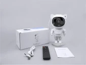 Çocuklara Özel Projeksiyon Astronot Lamba Speaker Sevimli thumbnail 2