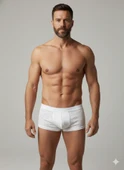 Erkek Beyaz File Boxer thumbnail 1