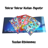 Tekrar Kullanılabilen Sticker Seti Space thumbnail 2