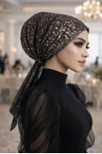 Antrasit Payet Eşarp Bone1 thumbnail 3