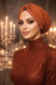 Tarçın Büzgülü Salaş Bone thumbnail 1