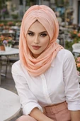 Somon Büzgülü Hazır Şal thumbnail 1