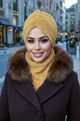 Camel Büzgülü Bone Ve Etol Takım thumbnail 2