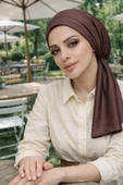 Kahverengi Eşarp Bone thumbnail 1