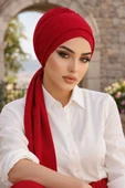 Açık Bordo Atkılı Bone thumbnail 1