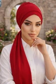 Açık Bordo Atkılı Bone thumbnail 2